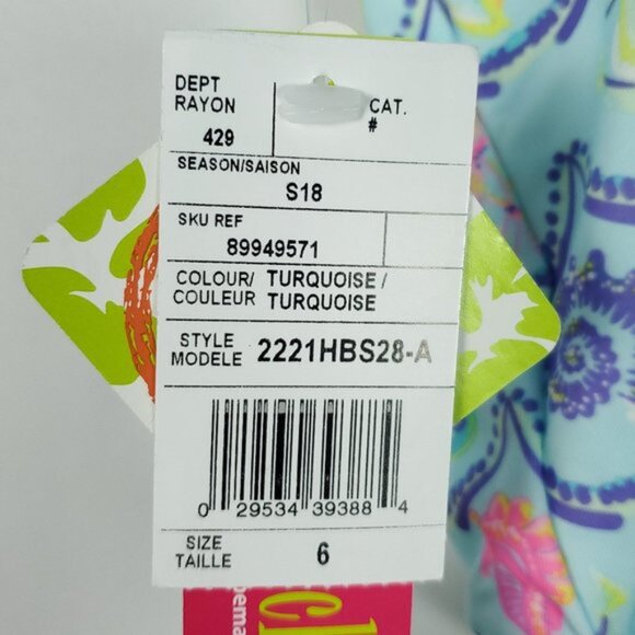 Penelope Mack Little Girls One-Piece Swimsuit Size US 6 - Picture 3 of 3